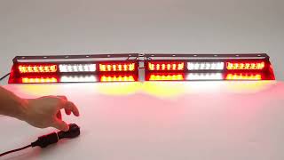LED Strobe Emergency Warning Flash Light bar