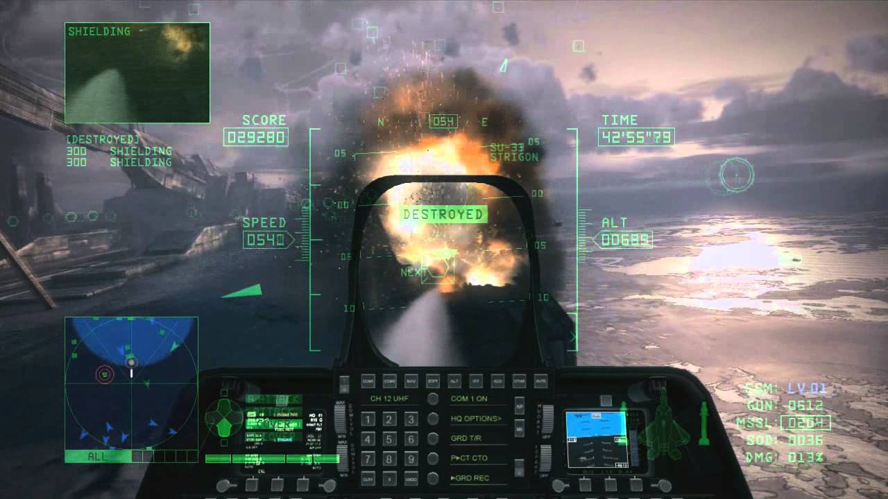 Ace Combat 6 Fires of Liberation Campaign Mission 15 "Chandelier