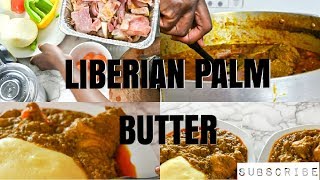 Palm Butter soup | Liberian palm butter soup|