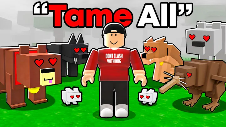 Taming EVERY ANIMAL in 99 Nights in The Forest!