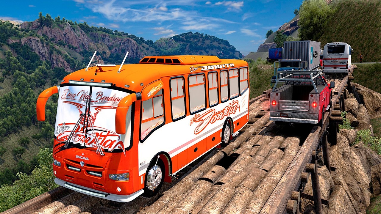 ENCAVA de Venezuela Cruzan El Puente Mas Peligroso Accidente Fatal Ats mods 1 56