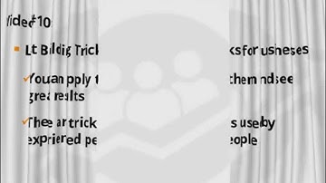 List Building Video Training Video 1