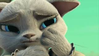 Las aventuras del gato con botas / gato le arranca un bigote a Dulcinea