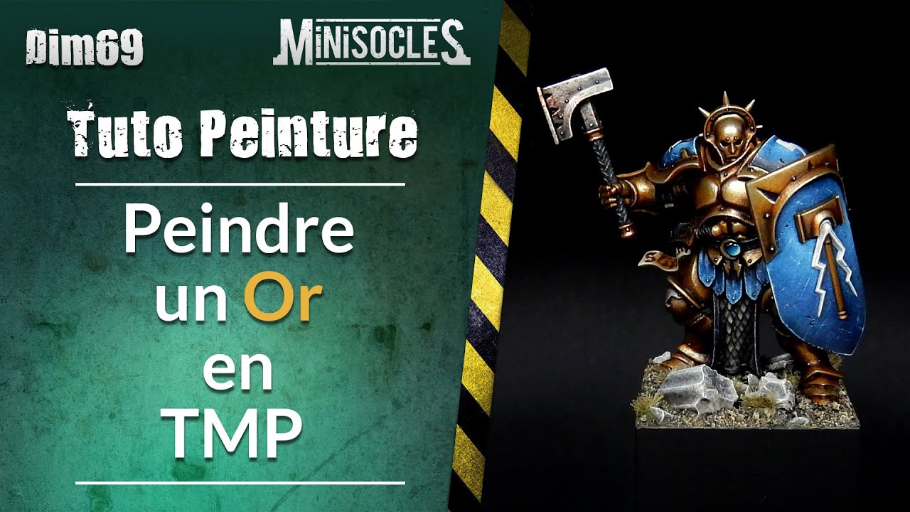 Peinture sur figurines [TUTO] : Peindre un Or en TMP