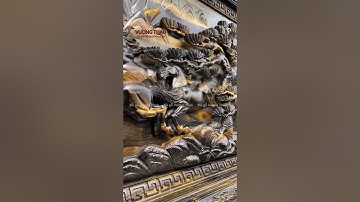 Sửng sốt với bức Tranh Bát Mã Truy Phong gỗ Mun hoa | #noithatgomun  #tranhgomun #tranhgo #gomunhoa