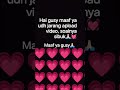 Maaf yhaa gusy 😔💞