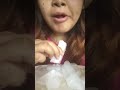 #ASMR Freezer Frost Crunchy Chunky Ice #mukbang 🥶😘🥰