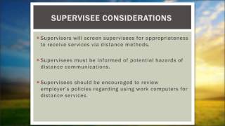Online Group Supervision: Efficacy and Ethics