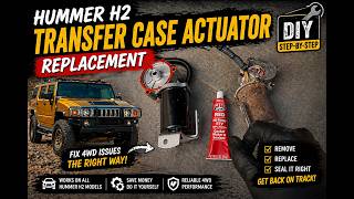 Hummer H2 Transfer Case Actuator Replacement | Fix 4WD Issues (Step-by-Step DIY)