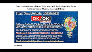 Celebrity Deep Learning Powered Vessel Trajectory Prediction for Improving Smart Traffic Services in Maritime Net Worth