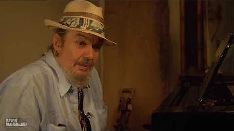 Bayou Maharajah - extra feature - Pianist Dr. John...