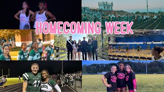 Homecoming week vlog|spirit days, powderpuff game, pep rally, parade, FNL game, HOCO dance and more!