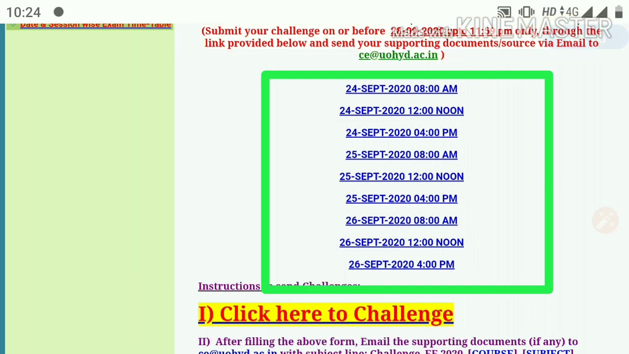 Hyderabad University Entrance Test 2020 Answer Key | Download HCU Answer Key 2020