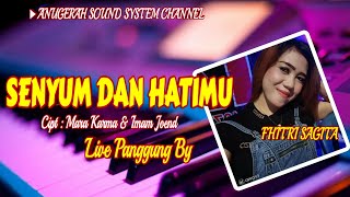 Lagu Dangdut Nasional | SENYUM DAN HATIMU - FHITRI SAGITA | Live Panggung Desa Bukit Raya, Kotim