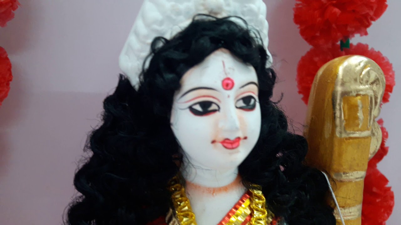 Saraswati Puja decoration at home 2021| Basant Panchami Puja |.