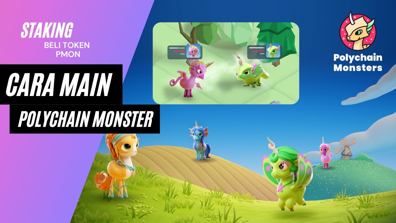 Cara Main Polychain Monster , koleksi NFT Rare bisa auto cuan 1000%