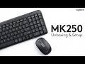 Logitech MK250 Unboxing and Setup