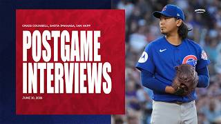 POSTGAME INTERVIEWS: Shota Imanaga, Ian Happ, Craig Counsell | Cubs Locker Room Sound (6/10/2026)