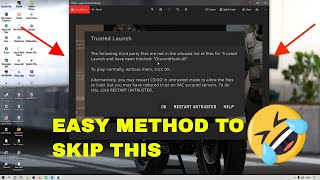 How to skip trusted launch in CSGO || EASY METHOD😎😎||