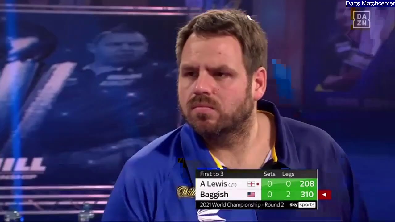 Adrian Lewis vs Danny Baggish | Round 2 | 2021 World Darts Championship