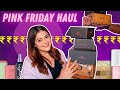 Huge nykaa pink friday sale haul 2023  i am done with it