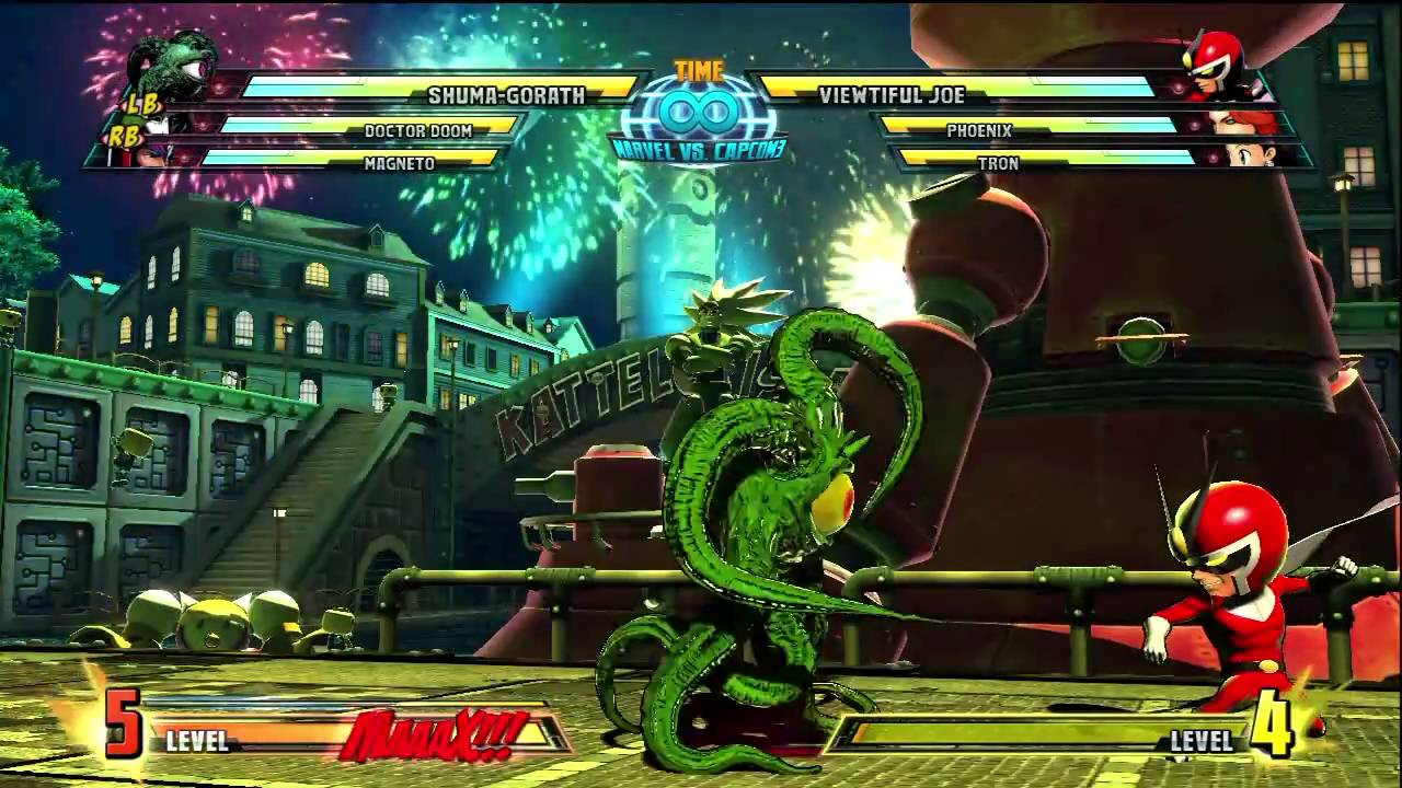 marvel vs capcom 3 dlc characters gameplay jill and shuma gorath, copyright...