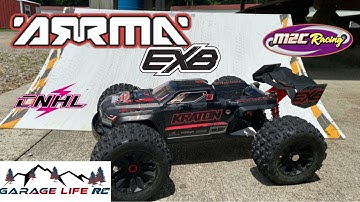 ARRMA KRATON 6s v2 Ramp Bash #cnhl #m2c #rccar #basher