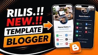 RILIS TERBARU.!! Template Blogger Link di Bio B1 Simpel Setting Mudah untuk Pemula Mirip Linkthree screenshot 5