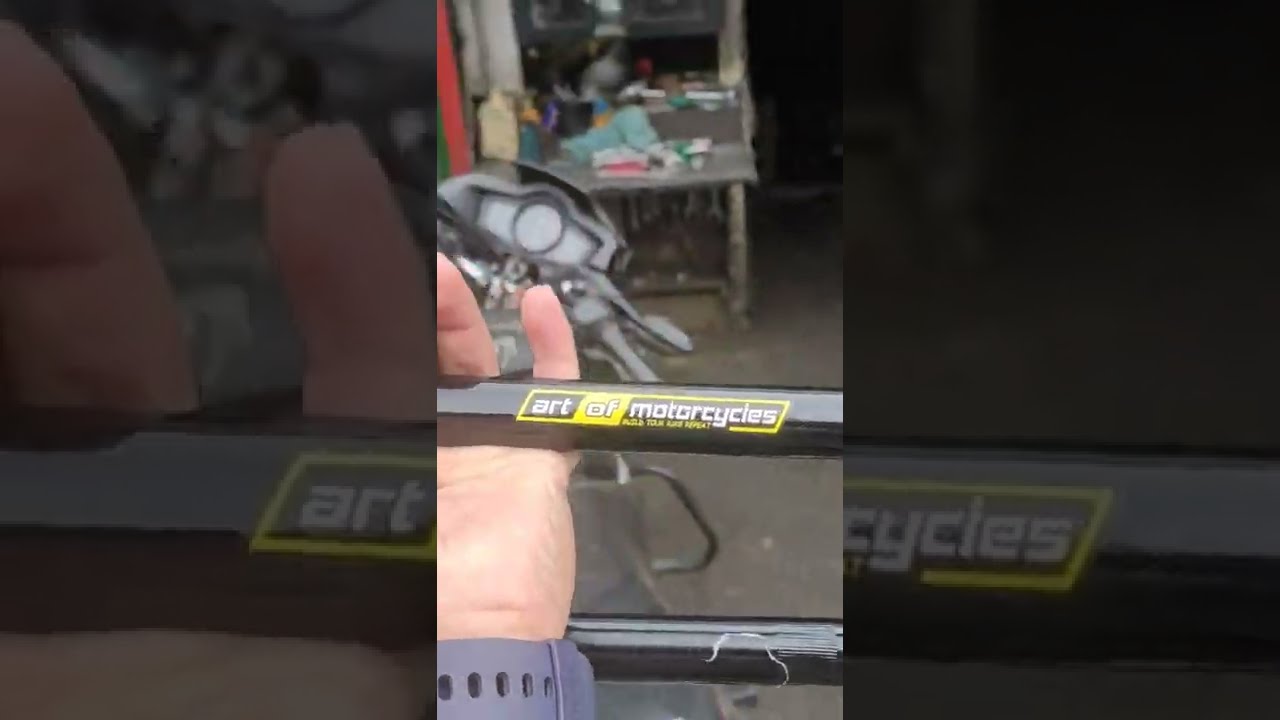 Art Of Motorcycle Handlebar for my RE Himalayan 🔥