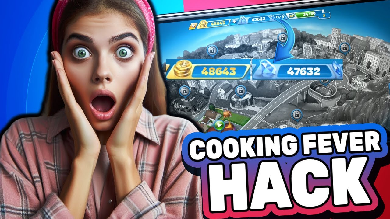 Cooking Fever Hack 2025 🍳 How to Get Unlimited Gems & Coins FAST! [iOS & Android]