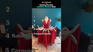 I Rank The Best Creative Dresses Ever 💖✨#shorts #viral #trending #creative #fashion #dress