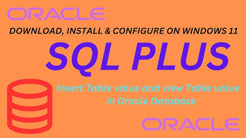 Oracle//SQL//Insert data into exist table in SQL Plus  #ranks