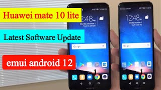 How to Update Huawei Mate 10 lite latest emui 12.5.0 Update Version screenshot 5