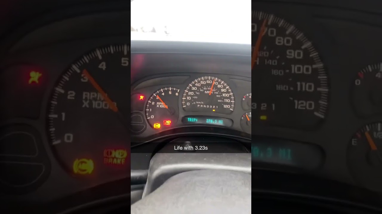 3.23 rear gear witha 4L60e