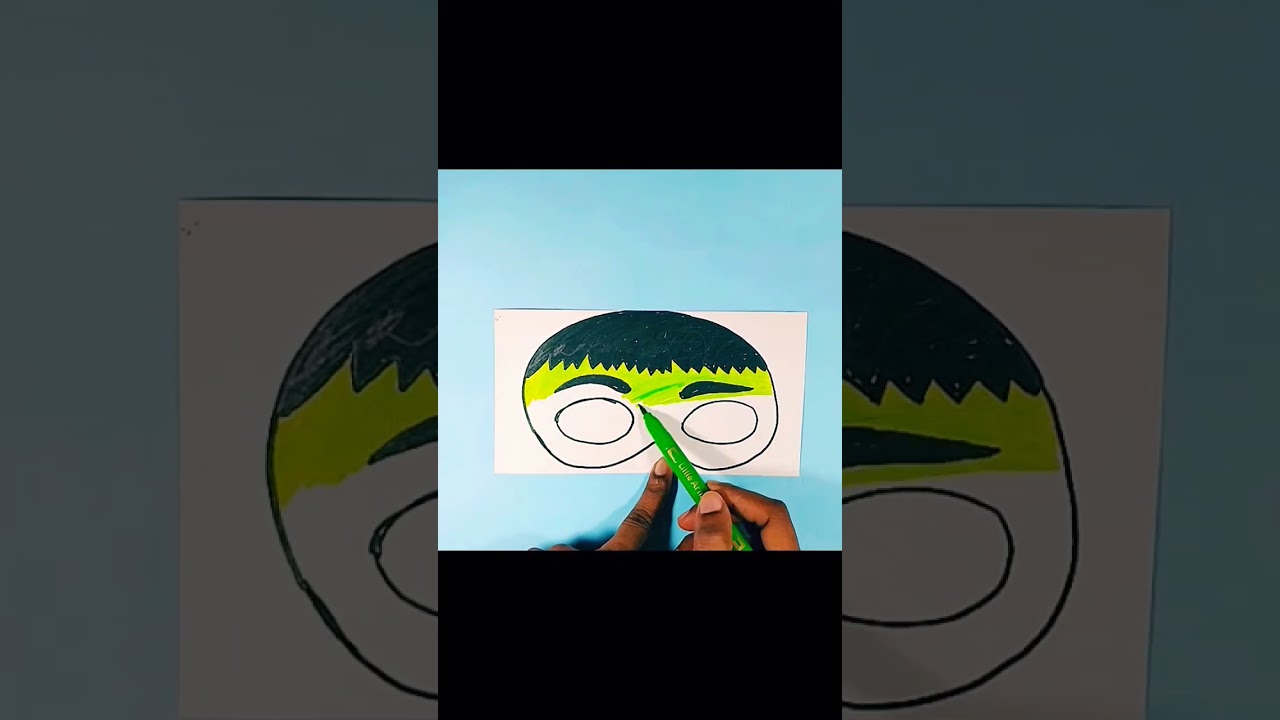 easy to make Avengers mask for cardboard craft ideas for kids easy Diy 