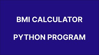 BMI calculator demo screenshot 2
