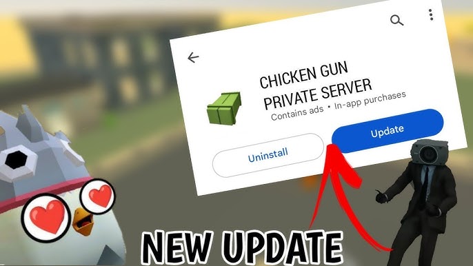 How to download chicken gun private server game #chickengun #newupdate 