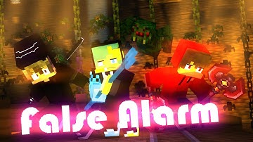 Dream Vs Nightmare [S3 E5] False Alarm #minecraftanimation #mineimator #minecraft