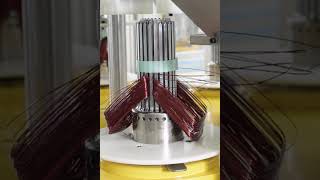 stator coil winding and inserting process/coil winder