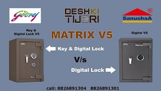 What is the difference between Godrej Matrix Home Locker V4 and Safe V5 | Burglary Resistance Tijori screenshot 1