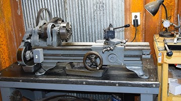 My 1934 South Bend lathe 9"