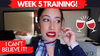 WEEK 5 | FLIGHT ATTENDANT TRAINING | COUNTDOWN TO GRADUATION!