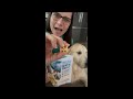 Check out my dog's dental treats!