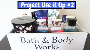 Project USE IT UP Bath and Body Works #2 | Rolling Bath and Body Works Project Pan | Shrink My Stash
