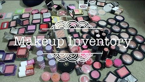 Makeup Inventory // Blush, Bronzer and Highlighter Collection Declutter
