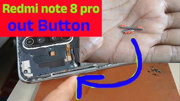 Redmi note 8 pro out Button change.