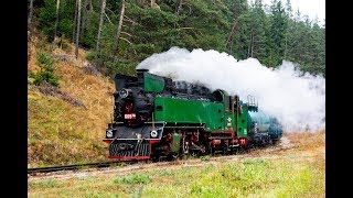 Steam attraction in Rhodope railway (Bulgaria) part 1 Septemvri - Dobrinishte