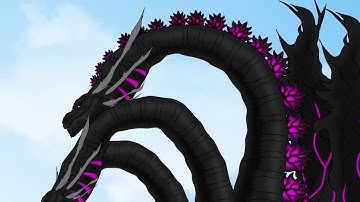 Godzilla VS kong   Legendary Godzilla fusion Kong VS SHIN GHIDORAH clip5