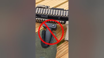 Not A Vertical Grip, Not A Felony!!!🚫🙅‍♂️