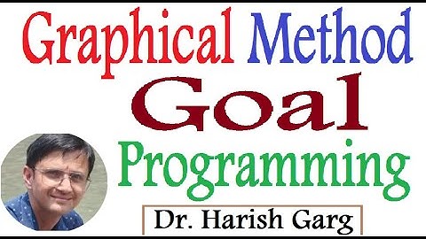 Graphical Method of Goal Programming